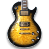 Custom Made Quilted Maple Top Cobra Burst LP Style 6 Strings Electric Guitar