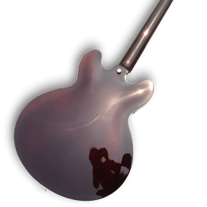 Custom Made Semi-Hollow Gold Top P93 Style 6 Strings Electric Guitar - Image 4