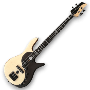 Custom Made Yin Yang Style Flame Maple Top 4 Strings Electric Bass