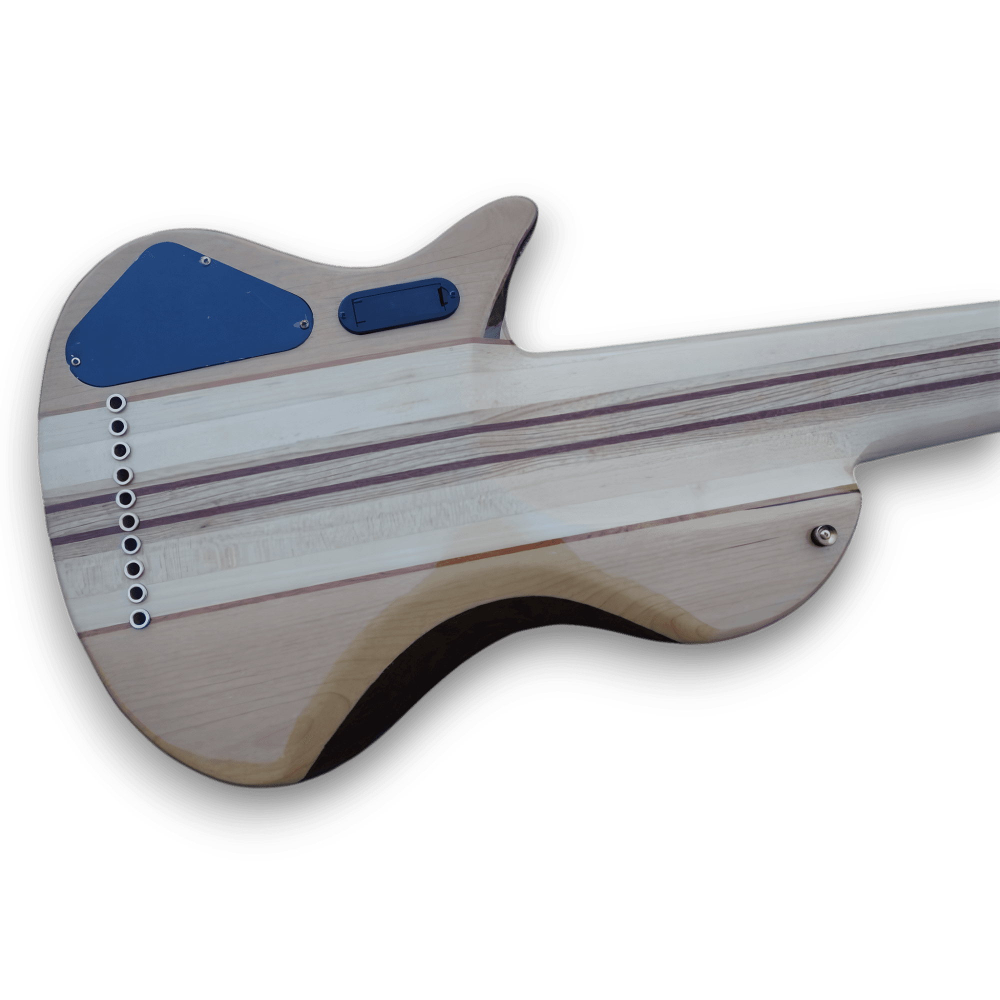 Custom Made Bass 10 Strings Emperor Style with Spalted Maple Top Electric Bass - Image 6