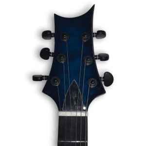 Custom Made Blue Burst Left Handed Quilted Maple Top 6 Strings Electric Guitar - Image 4