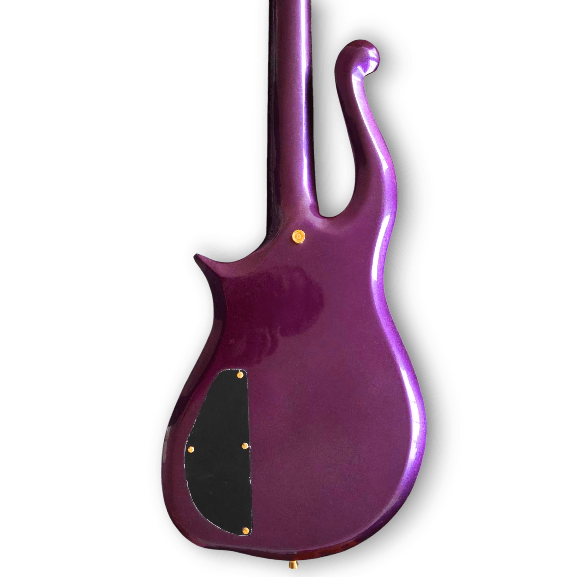 Custom Made Prince Cloud Style Purple Electric Guitar - Image 6