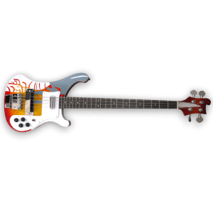 Custom Made Sgt. Pepper McCartney 4 Strings 4003 Style Electric Bass - Image 2