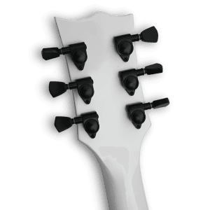Custom Made Iron Cross Style James Hetfield Snow White Guitar Electric Guitar - Image 5
