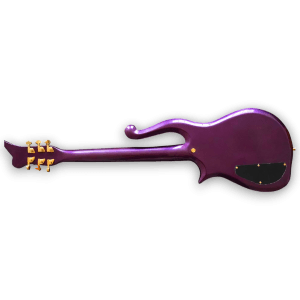 Custom Made Prince Cloud Style Purple Electric Guitar - Image 5