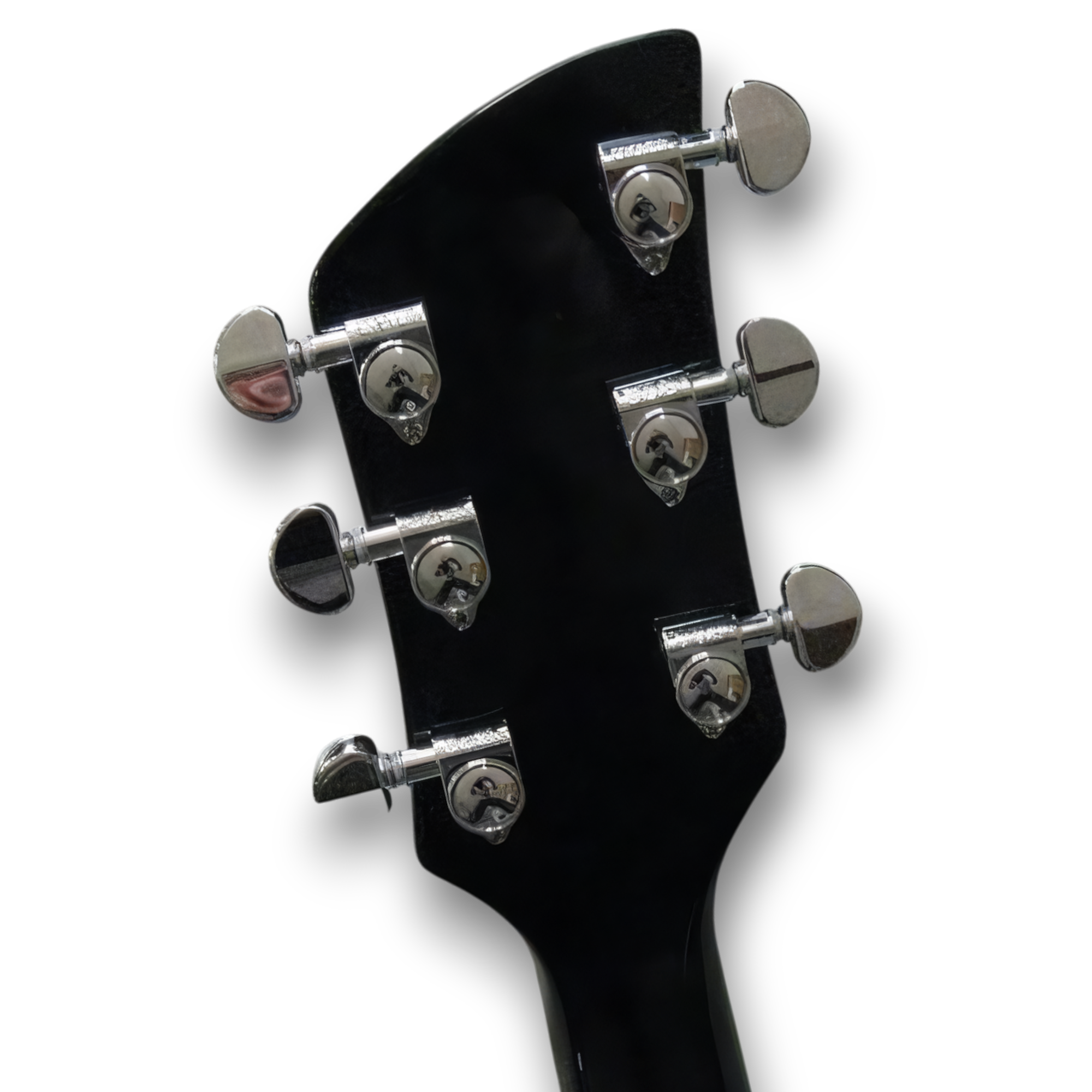 Custom Made Black 325 Style 6 Strings Left Handed Electric Guitar - Image 5