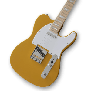 Custom Made Danny Gatton Style Golden 6 Strings Electric Guitar