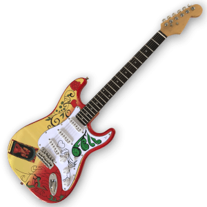 Custom Made Jimi Hendrix Strat Style 6 Strings Electric Guitar - Image 2