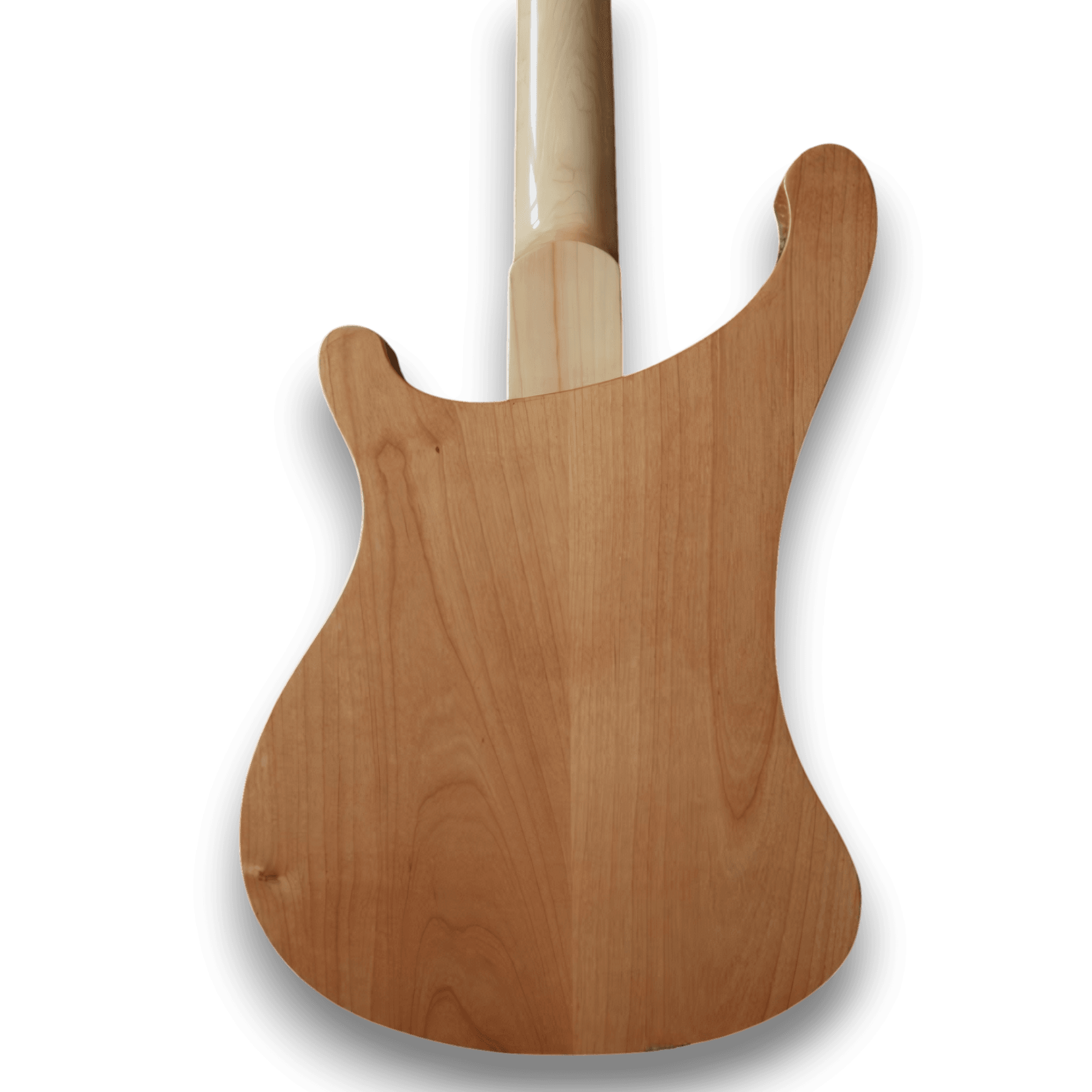 Custom Made Natural Wood Finish Fretless 4003 Style 4 Strings Electric Bass - Image 7