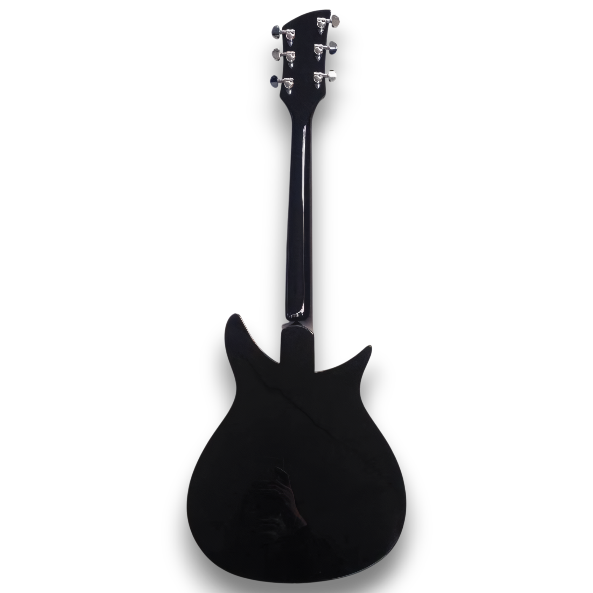 Custom Made Black 325 Style 6 Strings Left Handed Electric Guitar - Image 3