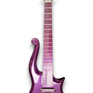 Custom Made Prince Cloud Style Purple 6 Strings Electric Guitar - Image 4