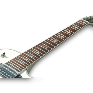 Custom Made White 7 Strings Electric Guitar - Image 4