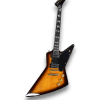 Custom Made Vintage Sunburst Explorer Style 6 Strings Electric Guitar
