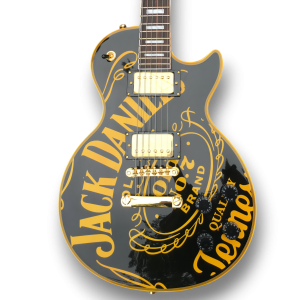 Custom Made Jack Daniel's Whiskey LP Style Electric Guitar