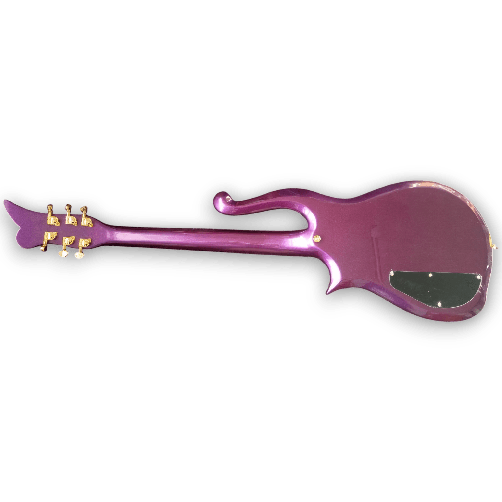 Custom Made Prince Cloud Style Purple 6 Strings Electric Guitar - Image 5