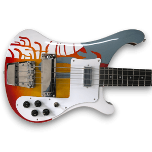 Custom Made Sgt. Pepper McCartney 4 Strings 4003 Style Electric Bass - Image 3