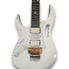 Custom Made White Left Handed Steve Vai Style Tree of Life Inlay Electric Guitar