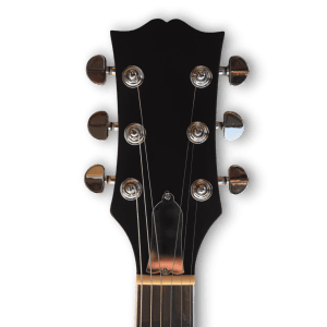Custom Made Black Matt LP Style Electric Guitar - Image 4