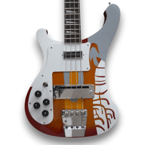 Custom Made Sgt. Pepper McCartney Style 4003 4 Strings Electric Bass Left Handed