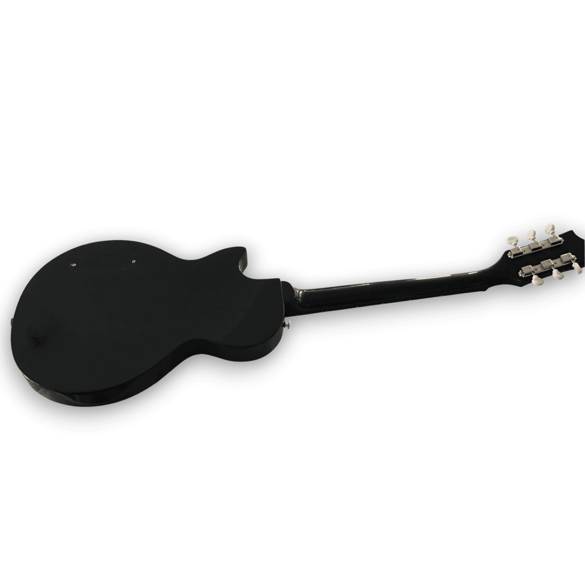 Custom Made Black Beauty P90 Pickups LP Junior Style 6 Strings Electric Guitar - Image 4