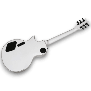 Custom Made James Hetfield Iron Cross Style Snow White Guitar Electric Guitar - Image 5