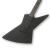 Custom Made Explorer Black Diamond Plate James Hetfield Style Electric Guitar