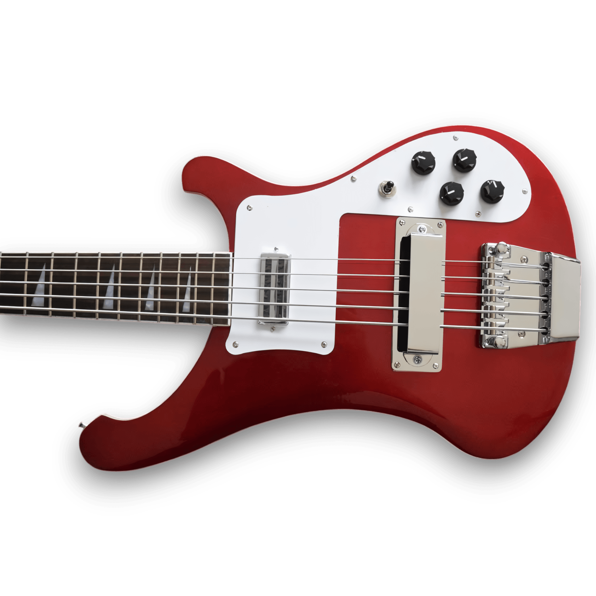 Custom Made Red Color 4003 Style 4 Strings Electric Bass