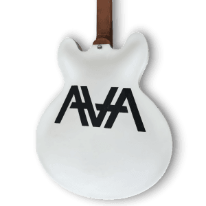 Custom Made ES333 Style Tom DeLonge 6 Strings Electric Guitar - Image 4