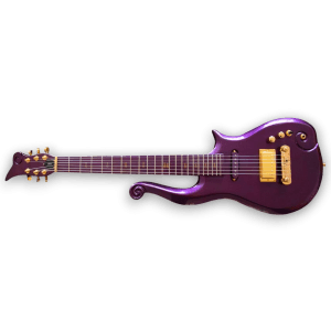 Custom Made Prince Cloud Style Purple Electric Guitar - Image 2
