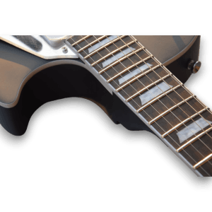 Custom Made Black Matt LP Style Electric Guitar - Image 3