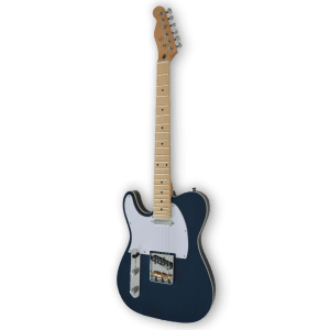 Custom Made Blue Left Handed Tele Style 6 Strings Electric Guitar - Image 2