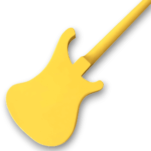Custom Made Left Handed Chris Squire Style Cream 4001 Style 4 Strings Electric Bass - Image 5
