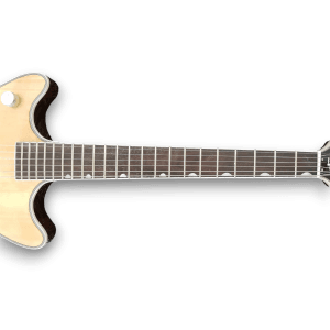Custom Made Natural Wood Color Left Handed Malcolm Young G6131 Style 6 Strings Electric Guitar - Image 3