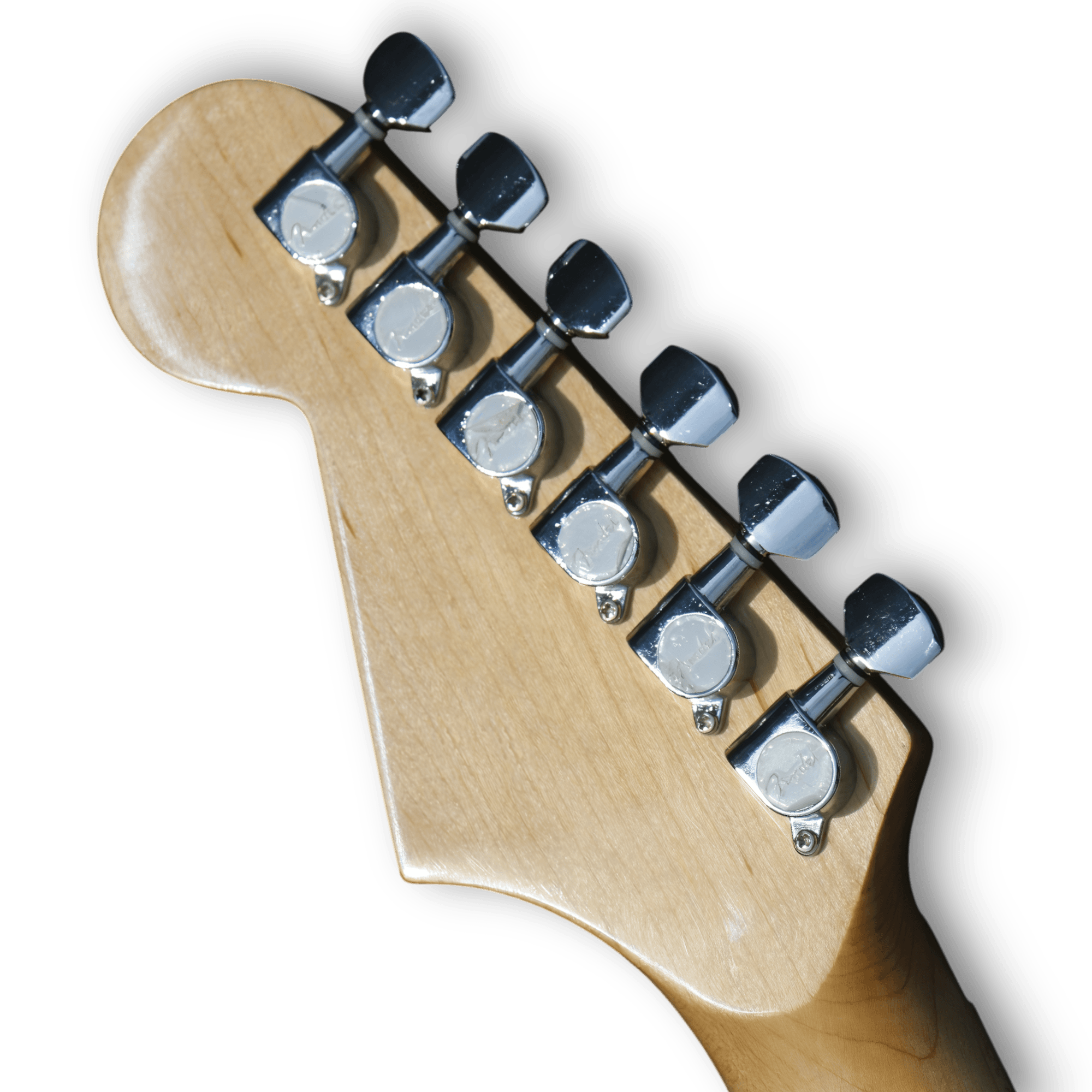 Custom Made Citron Vanilla Cream Style Electric Guitar - Image 5