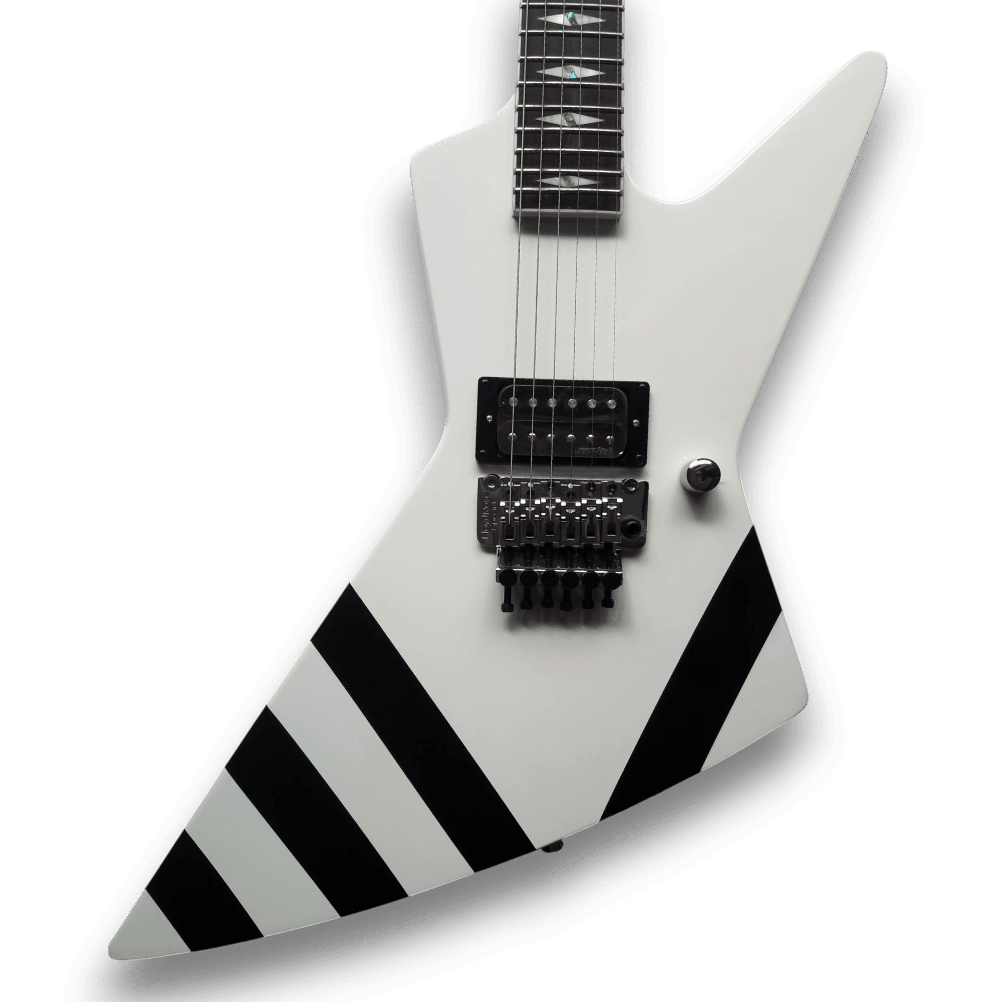 Custom Made Matthias Jabs Style with Tremolo White 6 Strings Electric Guitar