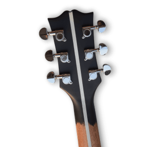 Custom Made Black Matt LP Style Electric Guitar - Image 9