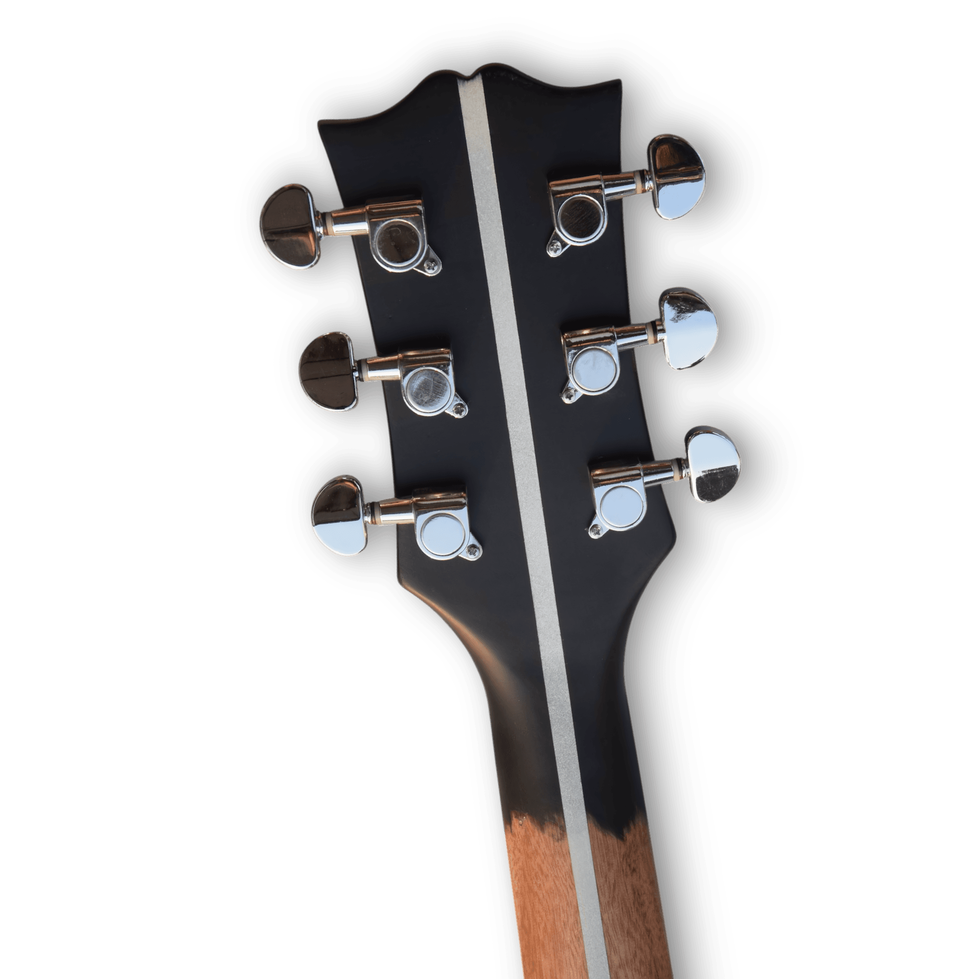 Custom Made Black Matt LP Style Electric Guitar - Image 9