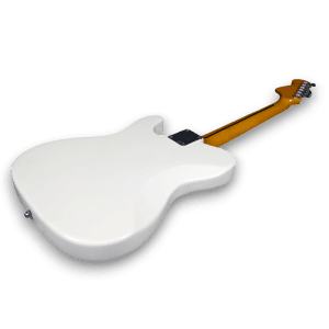 Custom Made Olympic White Deluxe Tele Style 6 Strings Electric Guitar - Image 4
