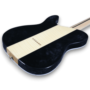 Custom Made Two-Color Merle Haggard Tele Style Sunburst Quilted Maple Top Electric Guitar - Image 5