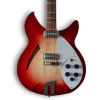 Custom Made Fireglo Semi-Hollow Body 360 12 String Electric Guitar