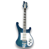 Custom Made Azureglo Blue 480 Style Neck-Through-Body 6 Strings Electric Guitar