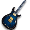 Custom Made Flame Maple Top Aquamarine Blue Burst Style 10th 6 Strings Electric Guitar