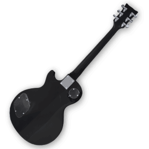 Custom Made Black LP Daniel's Whiskey Style Electric Guitar - Image 5