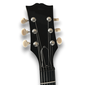 Custom Made Black Beauty P90 Pickups LP Junior Style 6 Strings Electric Guitar - Image 3