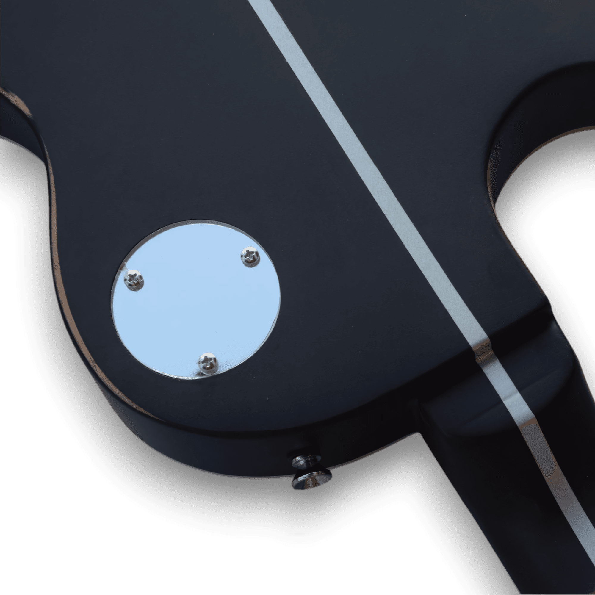 Custom Made Black Matt LP Style Electric Guitar - Image 7