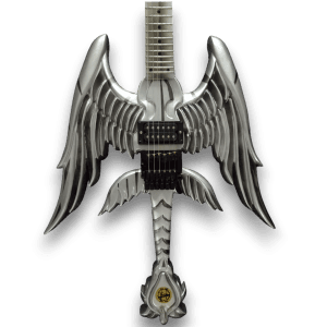 Custom Made Angel Sword Headless The Alfee Style Electric Guitar - Image 3