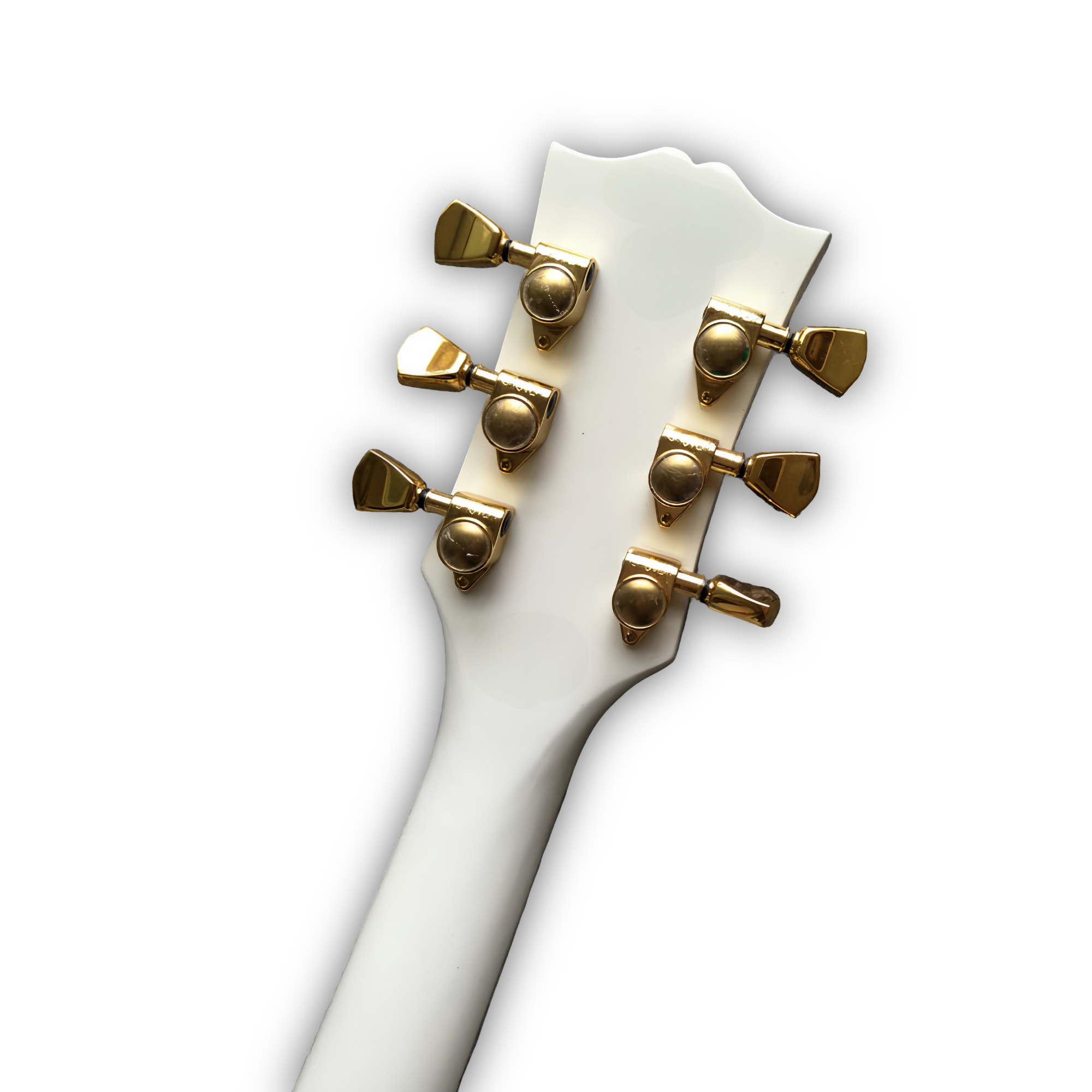 Custom Made White SG Style 6 Strings Electric Guitar - Image 6
