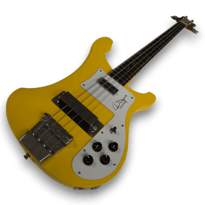 Custom Made Cream 4001 Style Chris Squire Style 4 Strings Electric Bass - Image 2
