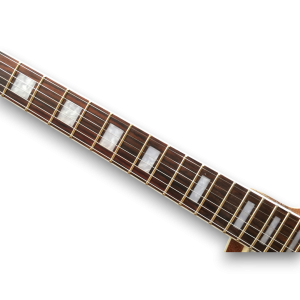 Custom Made Caribbean Blue Fade LP Flame Maple Top Style Electric Guitar 6 Strings - Image 2