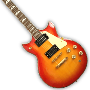 Custom Made LP Killer Style Cherry Sunburst 6 Strings Electric Guitar - Image 2